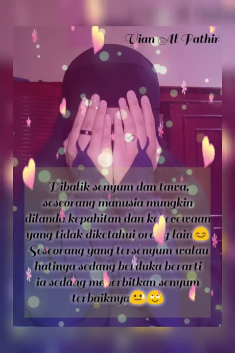 Dibalik senyum ada luka
