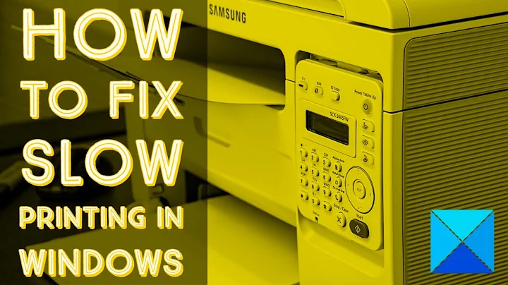 How to fix Slow Printing in Windows 11/10 PC?