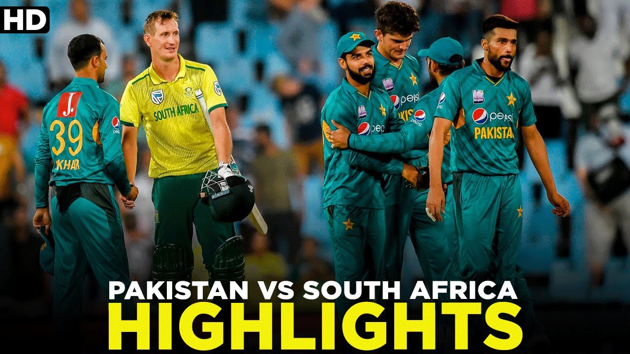 Highlights Pakistan vs South Africa T20I PCB ME2A