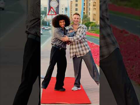 An unexpected crossover🕺🤝 #RedCarpetBoy