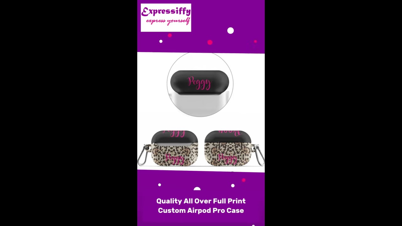 Quality All Over Full Print Custom Airpod Pro Case