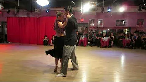 Katherine Gorsuch and London Hong performing Milon...