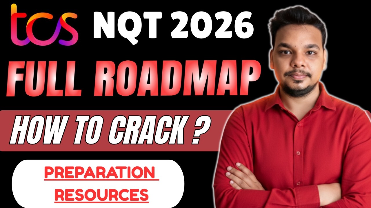 *BEST* Way to prepare for TCS NQT 2026 | Full Roadmap | How to Crack ...