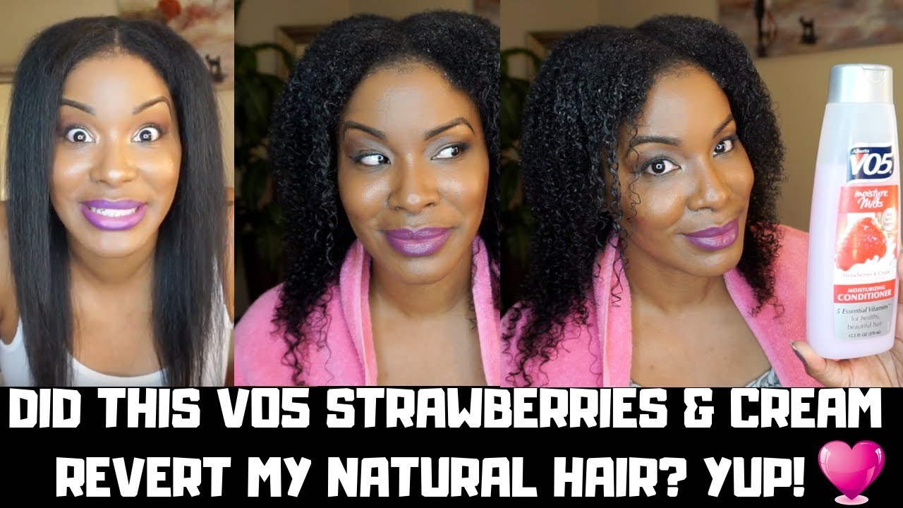 Will VO5 Revert My Straight Natural Hair Back To Curly?PiecesofNika