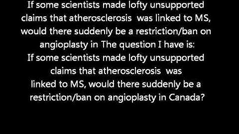 CCSVI Liberation video