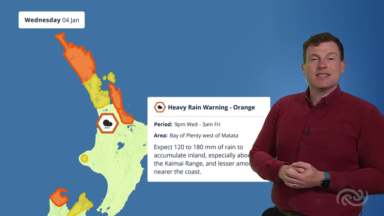 Severe Forecast from Wednesday 4th January 2023