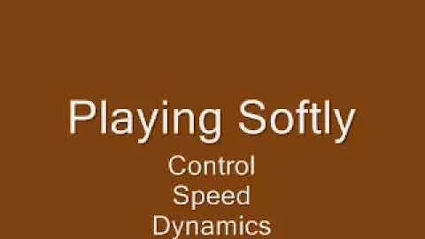 Bluegrass Guitar Technique: playing softly