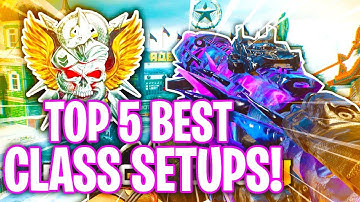 Top 5 BEST CLASS SETUPS after PATCH 1.05 ON COD BO4  (BEST CLASS SETUPS AFTER PATCH 1.05 ON COD BO4)
