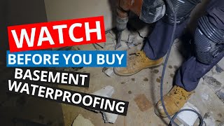 Ct Basement Waterproofing - Removing Ineffective Basement Waterproofing System