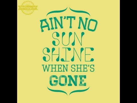 Ain't No Sunshine 2011 (demo) - Dean Romano