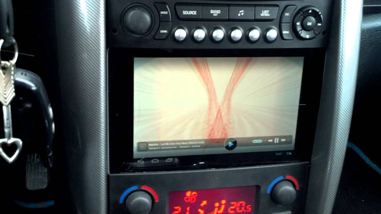 Nexus 7 CarPC Peugeot YouTube