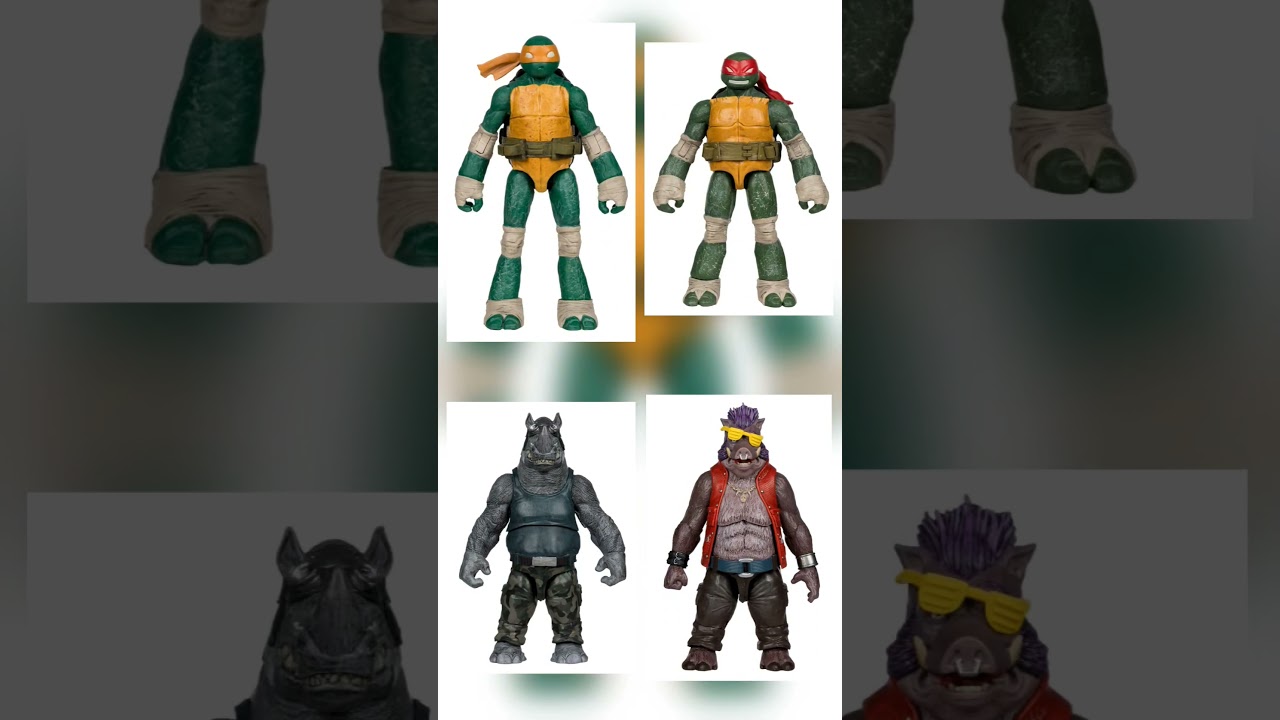 Teenage Mutant Ninja Turtles Page Punchers Wave 2 5-Inch Scale Figure with Comic Book Case of 6