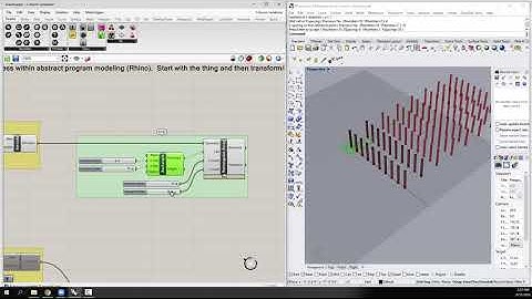 Introduction to Grasshopper for Rhino Organization 01