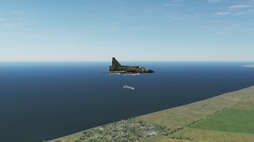 DCS AJS-37 Viggen BK90 Runway Strike