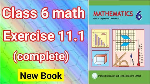 Class 6 Maths Exercise 11.1 | Class 6 Maths Chapter 11 Exercise 11.1 | Exercise 11.1 Class 6