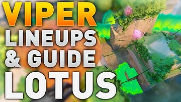 ULTIMATE Viper Lineups Guide for LOTUS - Snake Bite Lineups, Executes, One Ways, Setups & More