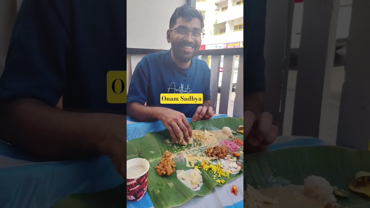 Onam Special Sadhya in Karama Dubai 🇦🇪 