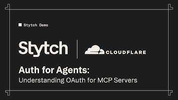 Auth for agents: Understanding OAuth for MCP Servers