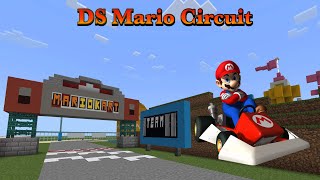 Mario Kart Minecraft - DS Mario Circuit (Mario Kart Tour/8DX Version) @thesootplayz5786
