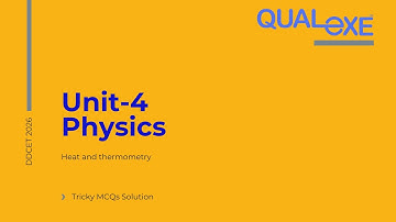 Unit 4 Physics Tricky MCQ Solution - DDCET 2026
