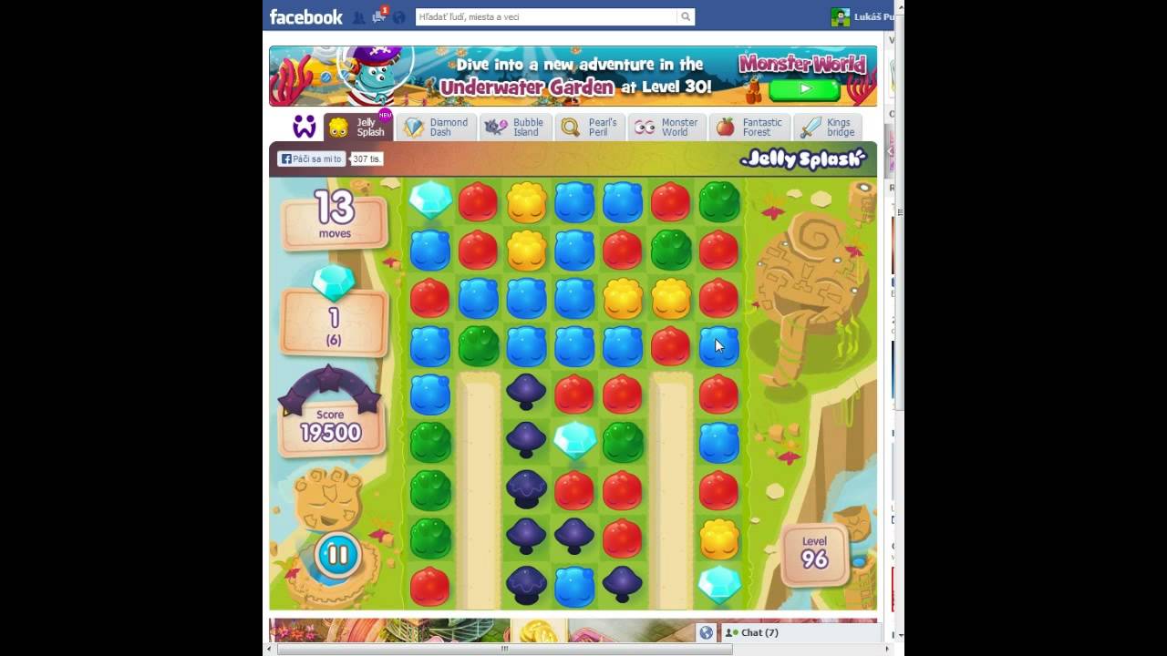 Jelly Splash level 96 😈