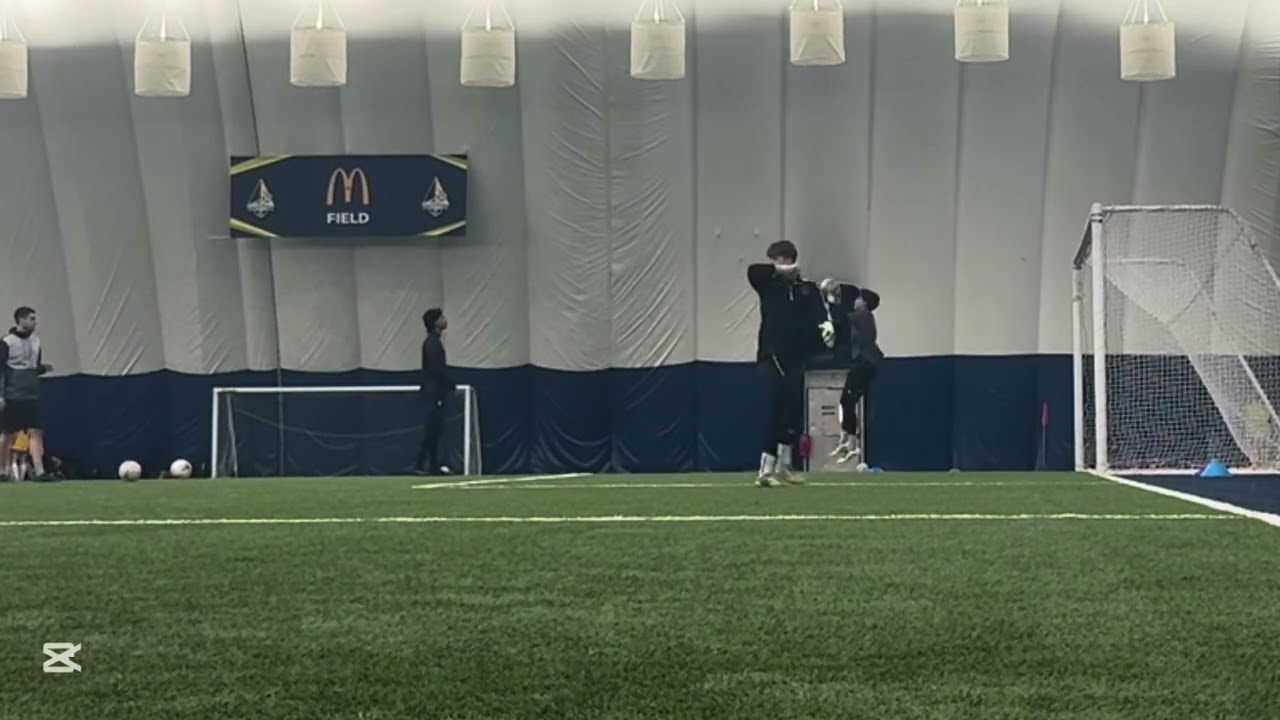 Inside Opdl goalkeeper training session ft. Goalkeeper Coach and League 1 GK Matt Zaikos