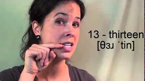 How to Pronounce Numbers 11   19   American English