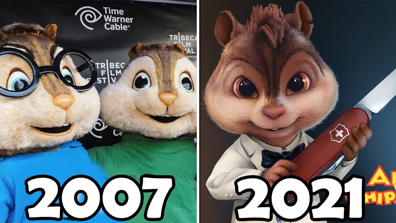 Alvin and the chipmunks evolution