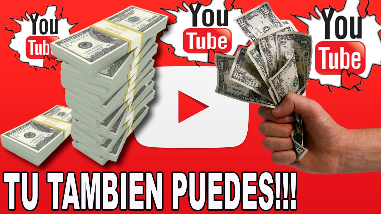 Resultado de imagen para earn money on youtube