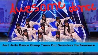 Just Jerk: Dance Group Turns Out Seamless Performance ❤America's Got Talent 2017 ❤Simon Cowell❤Howie