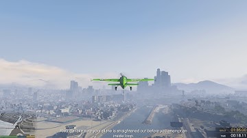 Grand Theft Auto V PC Flight School - #7 Loop The Loop (Gold)