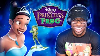 Watching Disney's *THE PRINCESS AND THE FROG