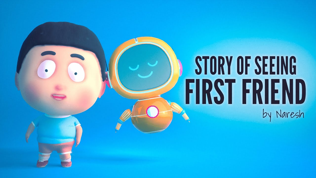Story of Seeing First Friend | 3D Animated Short Film by Naresh Thavani