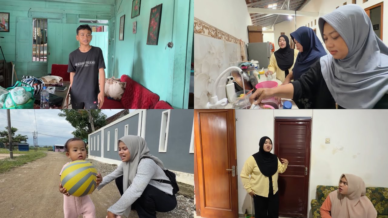 KINOY TILIK MBAH YI SUDAH PULANG YEAAY - Grebek keluarga barongan puasa day 1 🥳🥰🤗💃🏻✨