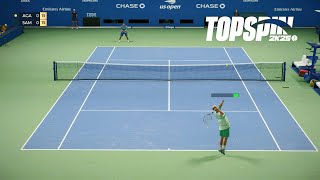 Top Spin 2K25 - Andre Agassi Vs Pete Sampras I US Open I Legend Difficulty (PS5)