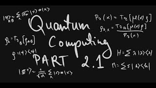 Quantum Computing tutorial | Part 2.1: Mixed states for Quantum Information Theory