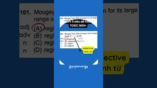 #shorts TOEIC reading part 5 #toeic #toeicpreparation #toeicvocabulary #toeictest
