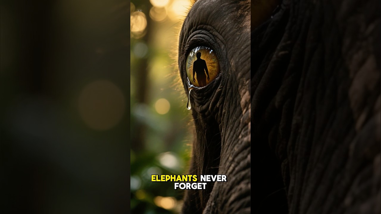 हाथी कभी नहीं भूलते! 🐘 #Shorts #Elephant