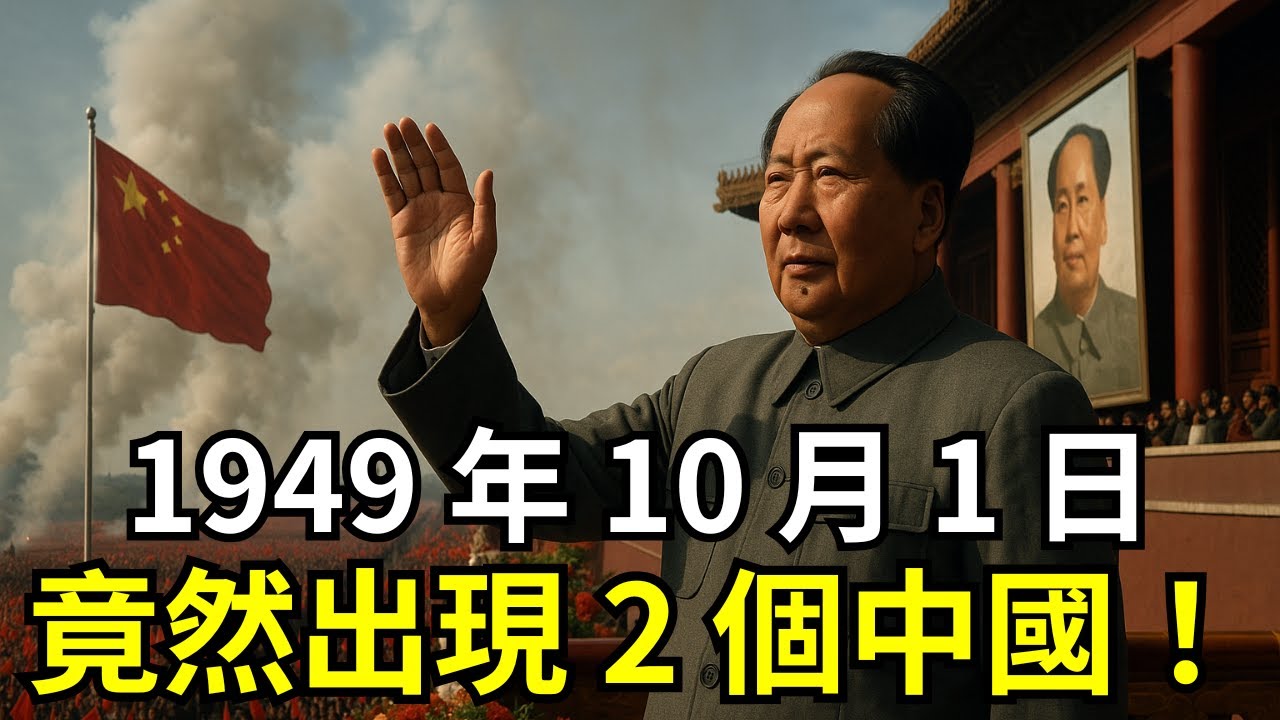 1949/10/1：兩個中國的開端！中華民國 vs 中華人民共和國