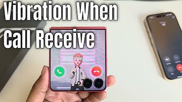 Samsung Z Flip 7: Trillen inschakelen bij het ontvangen van oproepen