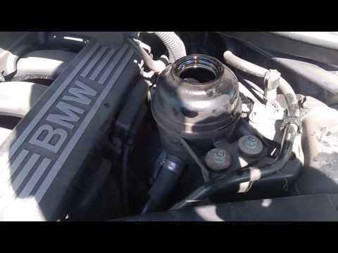 Замена жидкости в гур BMW E92 325, E60 E61 N52N