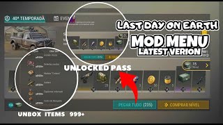 LAST DAY ON EARTH MOD MENU | v1.20.8 | NÍVEL MÁXIMO + 30 FUNÇÕES | 2023©