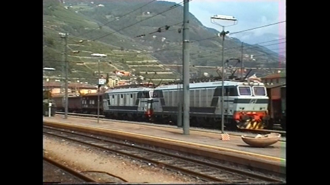 FS - Stazione di Bolzano -  Bahnhof Bozen - Arrivi, partenze e manovre -  Agosto 1996