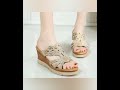letest design girls wedge sandals design #shorts#trending #sandals #video