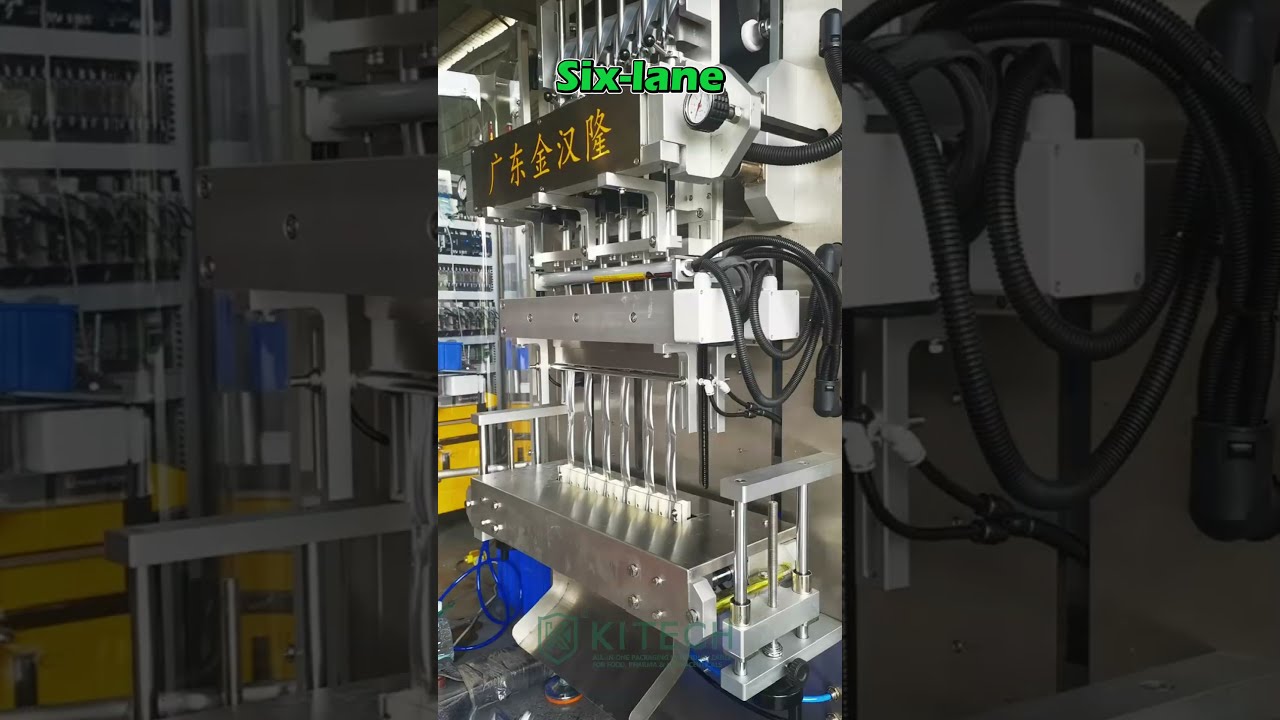 Stick Pack Machine For Food Supplements Pharma Custom 2 12 Lane Options Packagingmachine