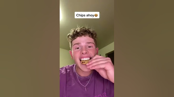 Eating only chips ahoy cookies! #shorts #cookies