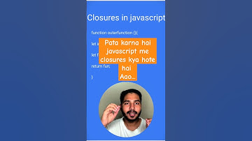 #javascript #closures #nested function #shorts #coding #programming #viralvideo