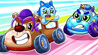 Oh No! Stranger Danger Caught Baby😭Super Police Car🚑🚌🚓🚗+More Nursery Rhymes by BabyCars Indonesia