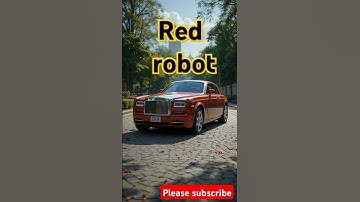 Red robot 🤖 #youtubeshorts #automobile #robot #ai #transformers #airobot #transformer
