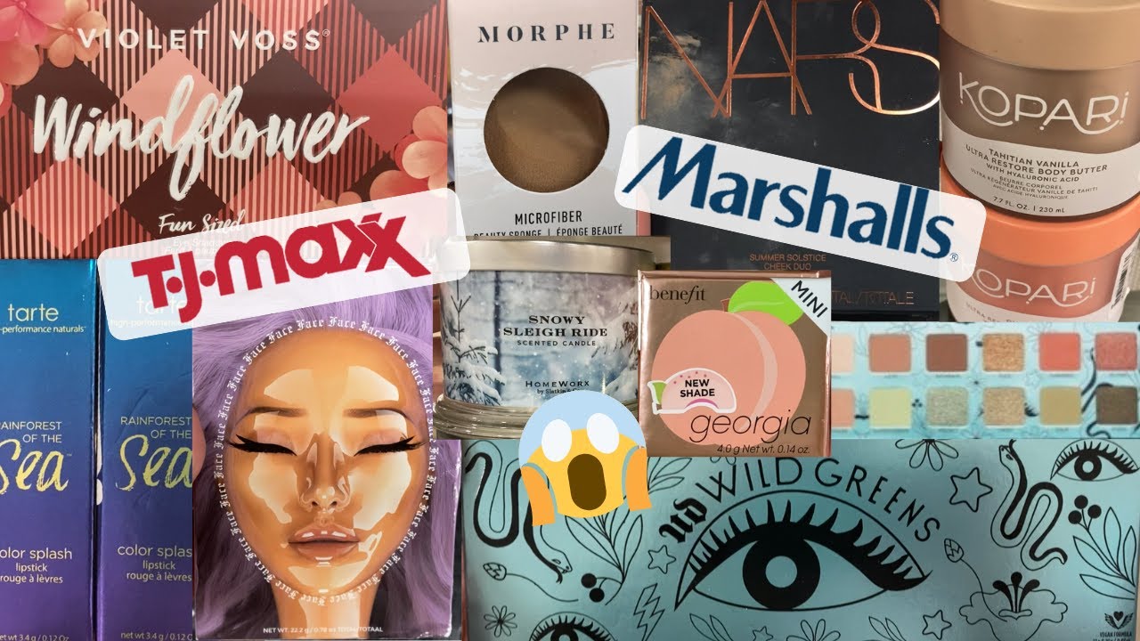 TJMAXX & MARSHALLS JACKPOT! NEW FROM TARTE, URBAN DECAY, BENEFIT